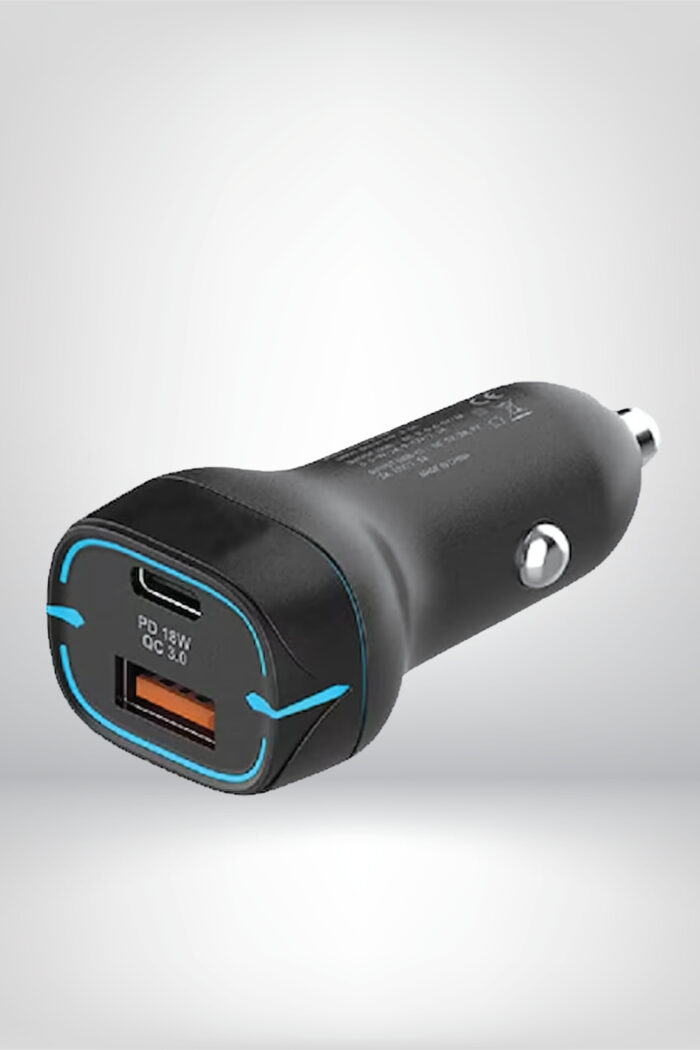 Techson TCA18-02 18W PD - QC 3.0 USB Hızlı Fast Araç Çakmaklık Şarjı - Görsel 1